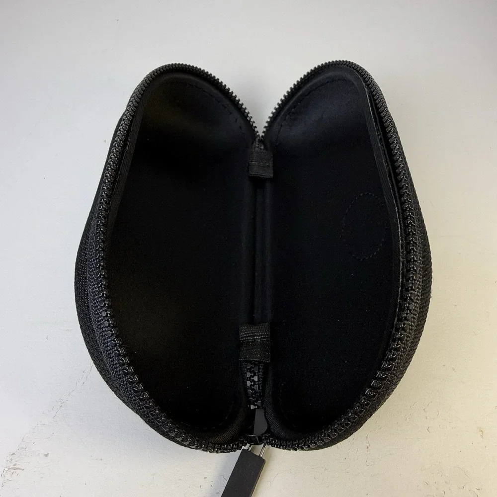 Costa Del Mar Zippered Sunglass Hard Case Clamshell Glasses Black Case NEW